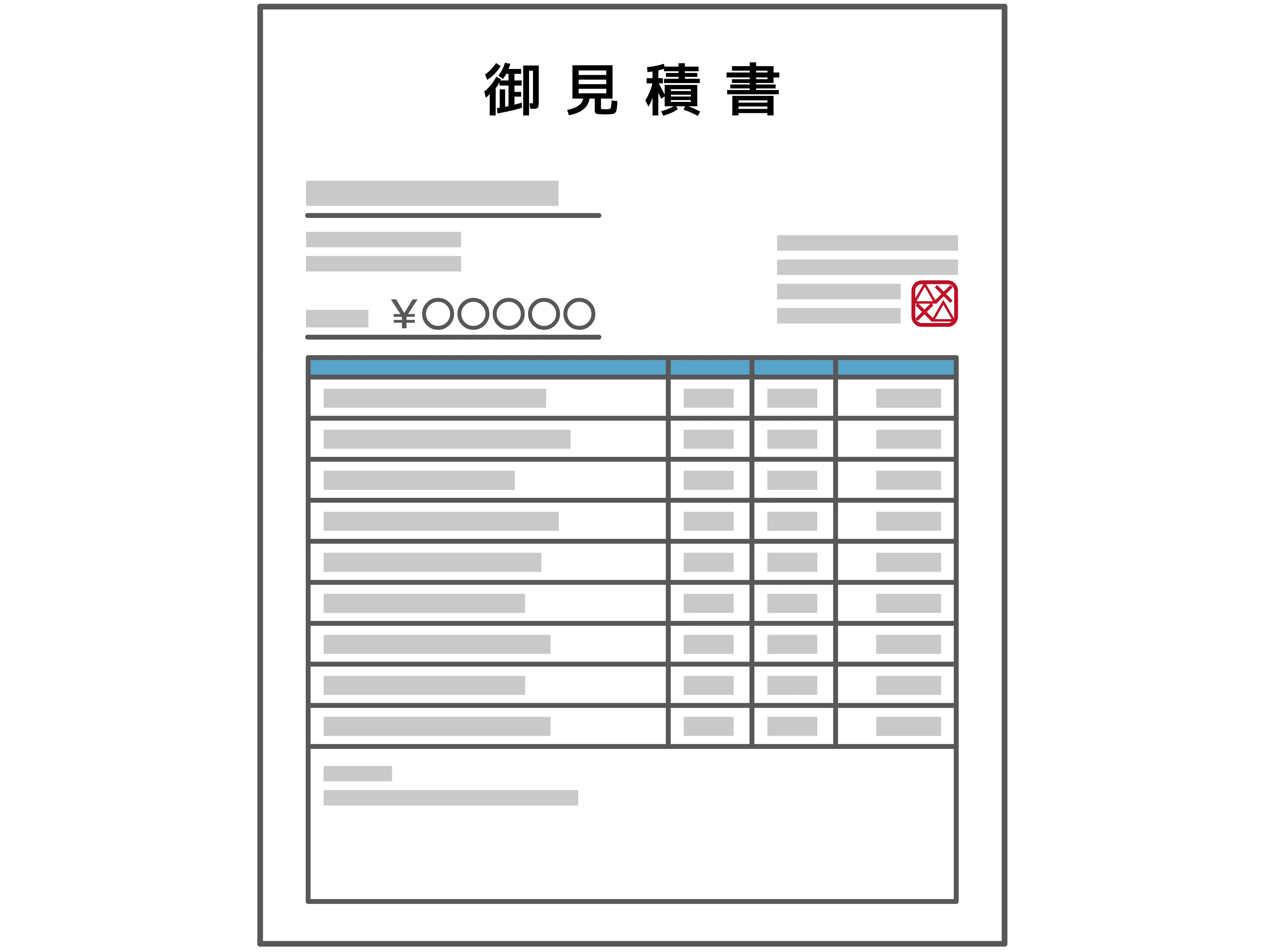 リフォームの見積書の内訳（材料費・工事費・諸経費）を詳しくチェックする